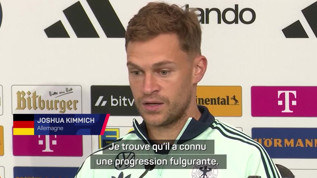Kimmich salue la montée en puissance de Diomandé
