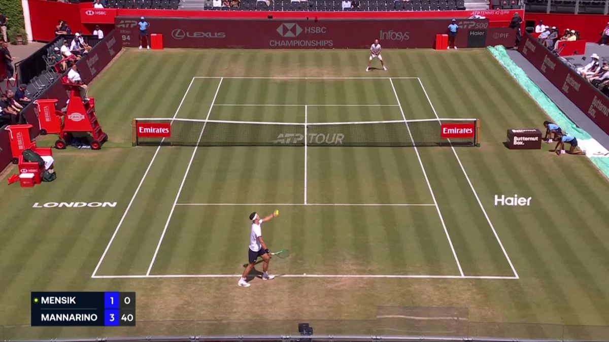 Mannarino contre Mensik : les temps forts d'un duel ATP à revoir