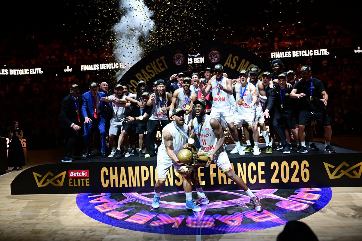 AS Monaco sacré champion de France pour la troisième fois de son histoire